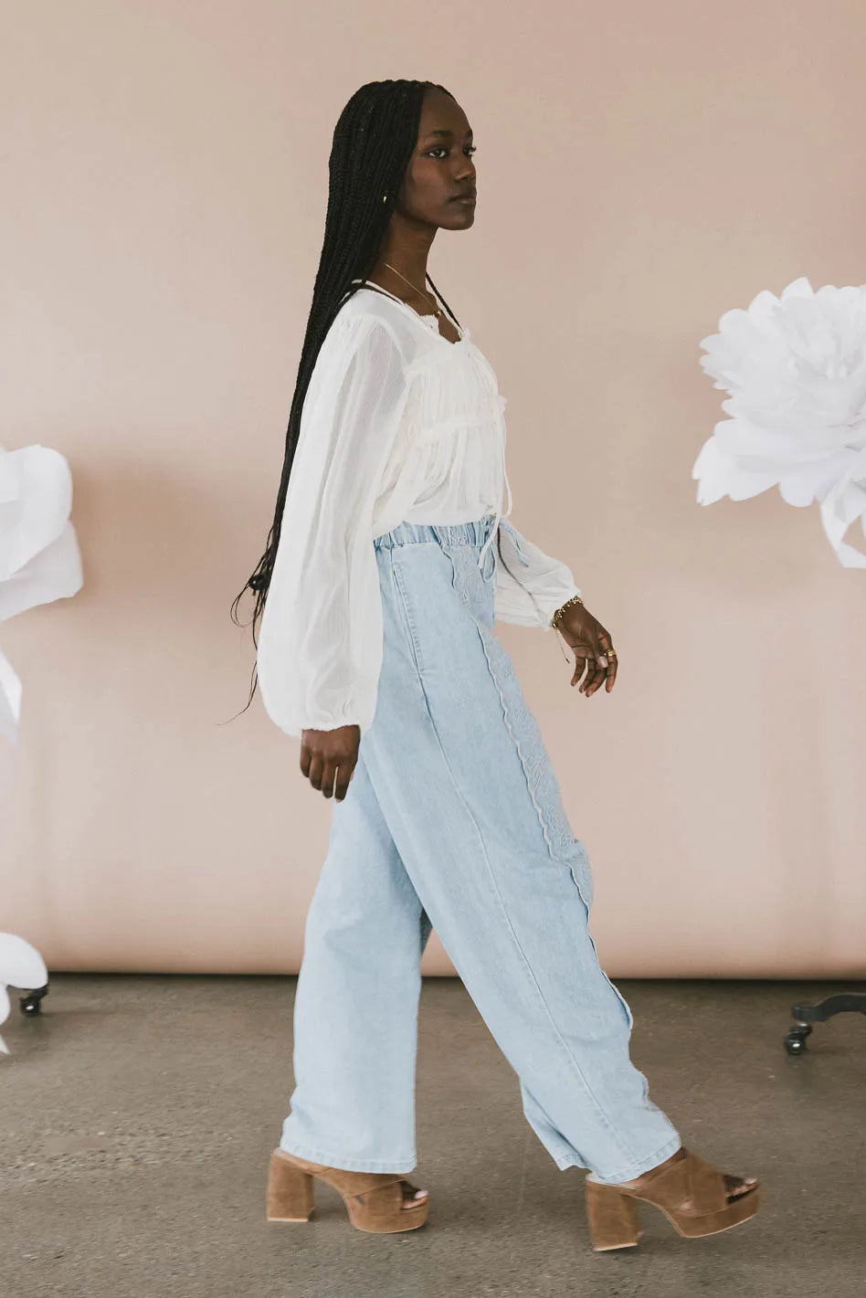 Callie Denim Pants FINAL SALE