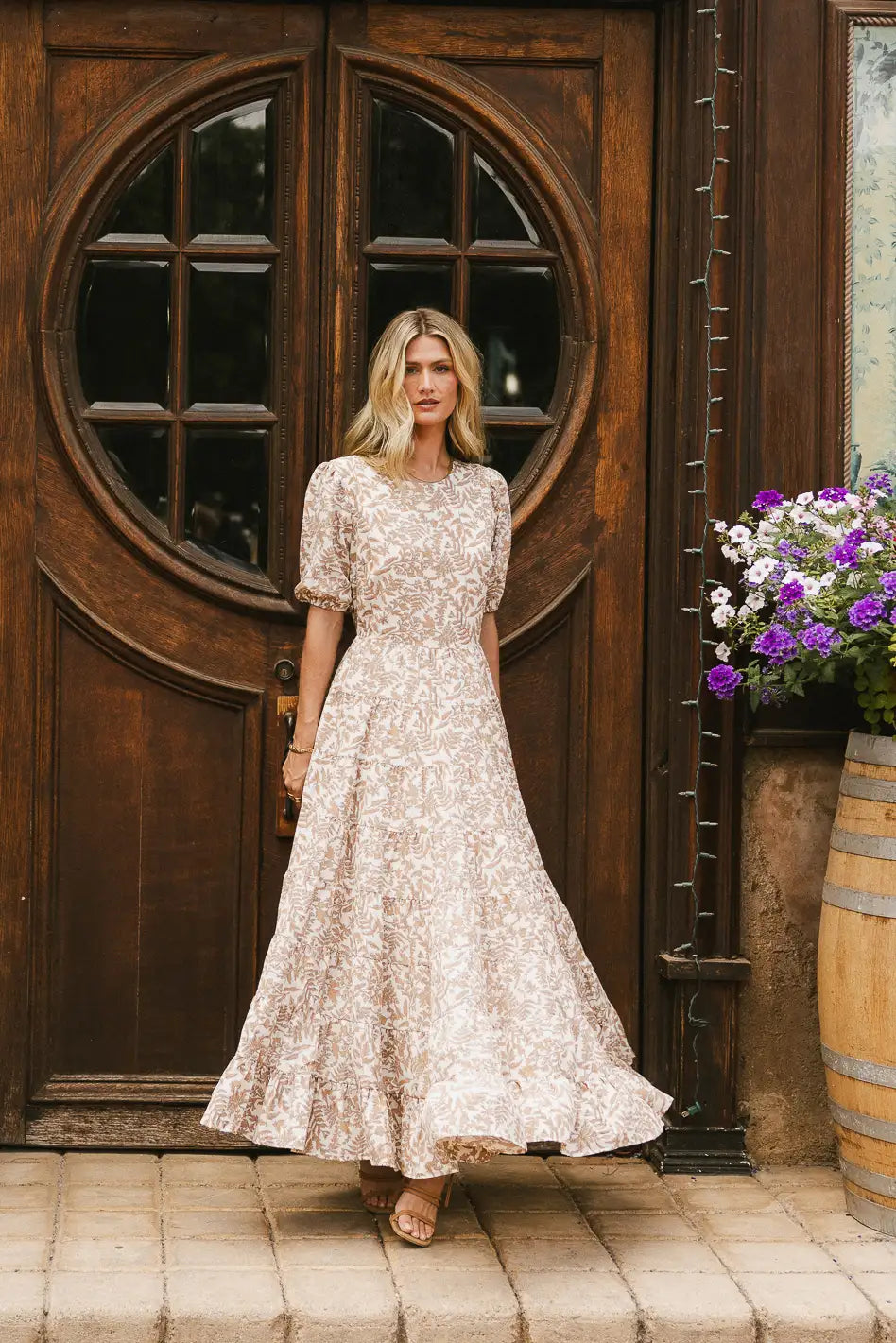 Oaklee Foliate Maxi Dress FINAL SALE