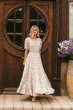 Oaklee Foliate Maxi Dress FINAL SALE