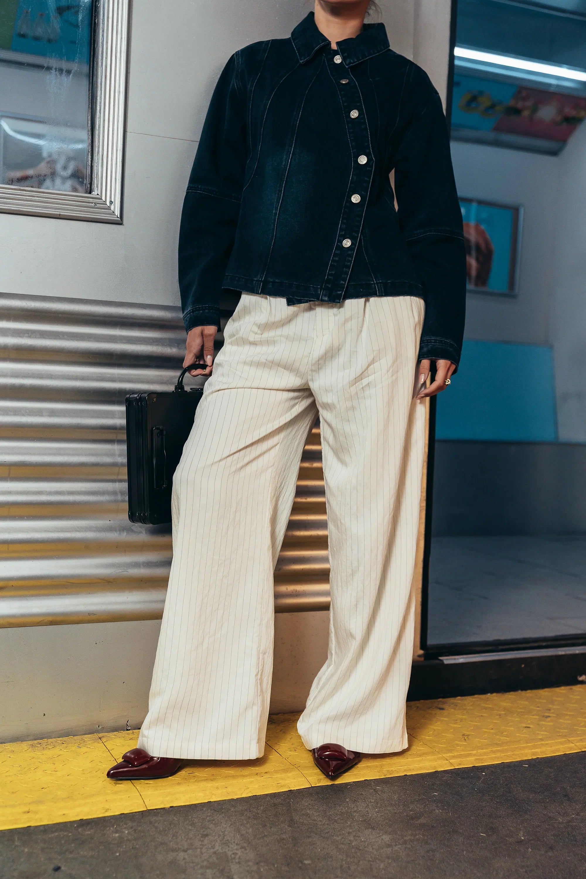 Monroe Striped Trousers