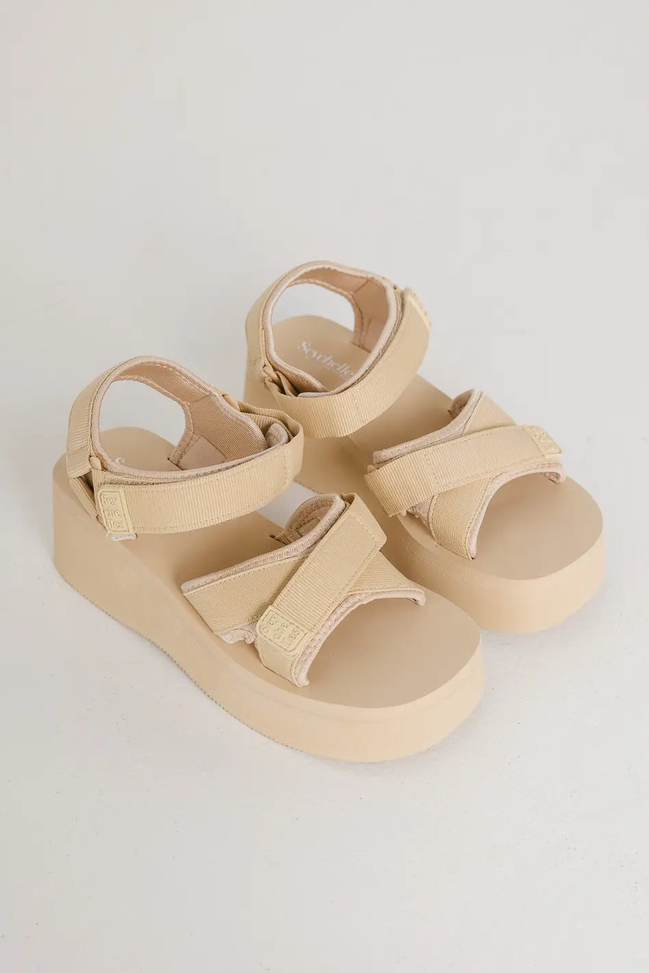 Seychelles Serenade Platform Sandals in Tan FINAL SALE