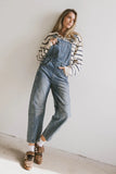 Tansy Denim Overalls in Medium Wash FINAL SALE