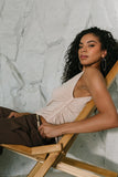 Maia Braided Top in Bone