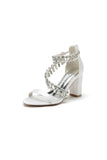 Open Toe Slingback Strap Tassel High Heels