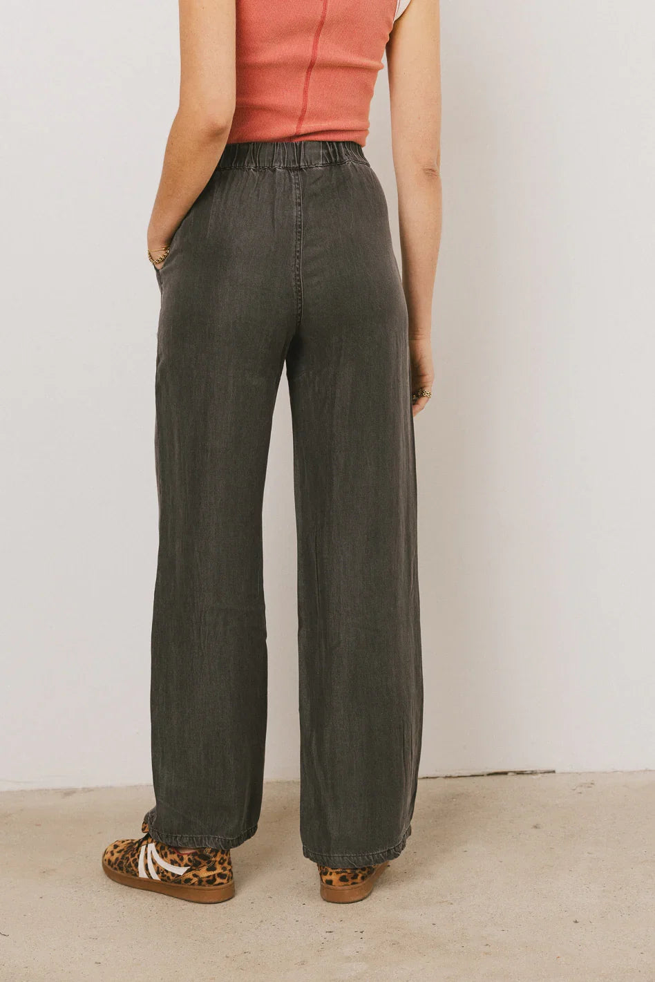 Reece Wide Leg Pants in Black FINAL SALE