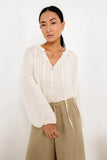 Head In The Clouds Blouse in Ivory FINAL SALE