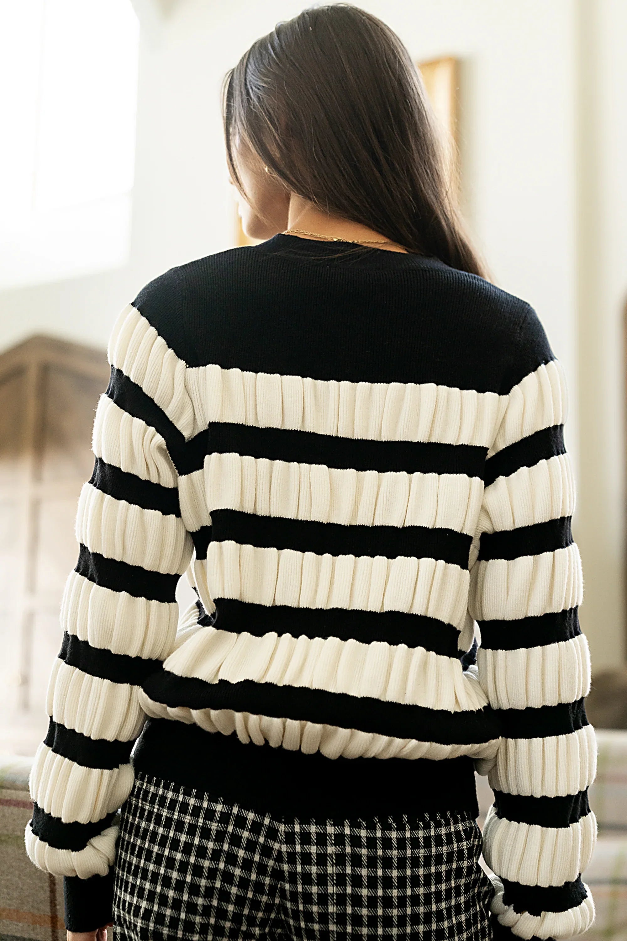Sariana Contrast Sweater FINAL SALE