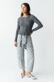 Hellen Knit Cardigan in Charcoal