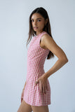 Brecken Gingham Mini Dress FINAL SALE