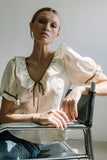 Jozie Contrast Blouse FINAL SALE
