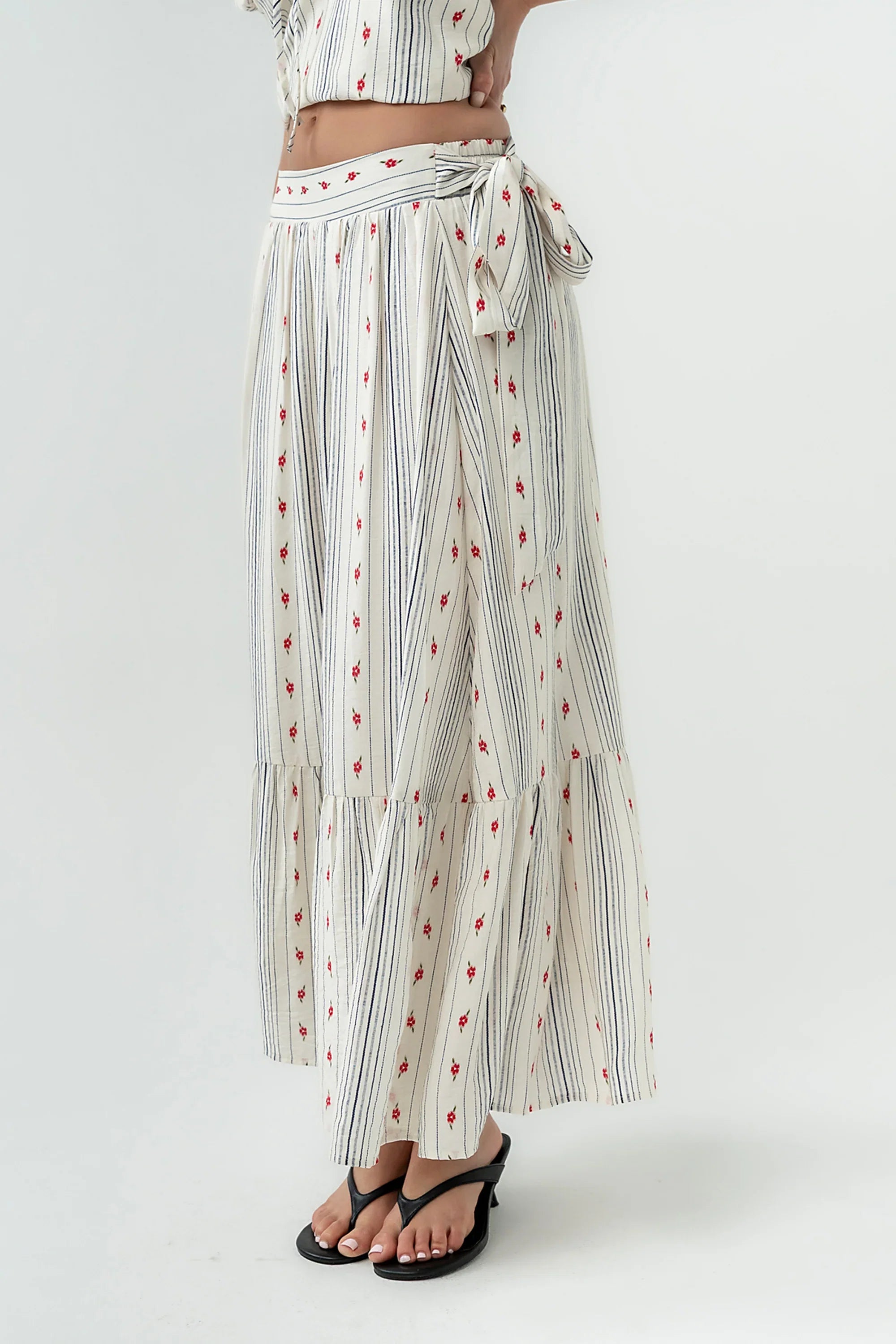 Tylee Floral Midi Skirt