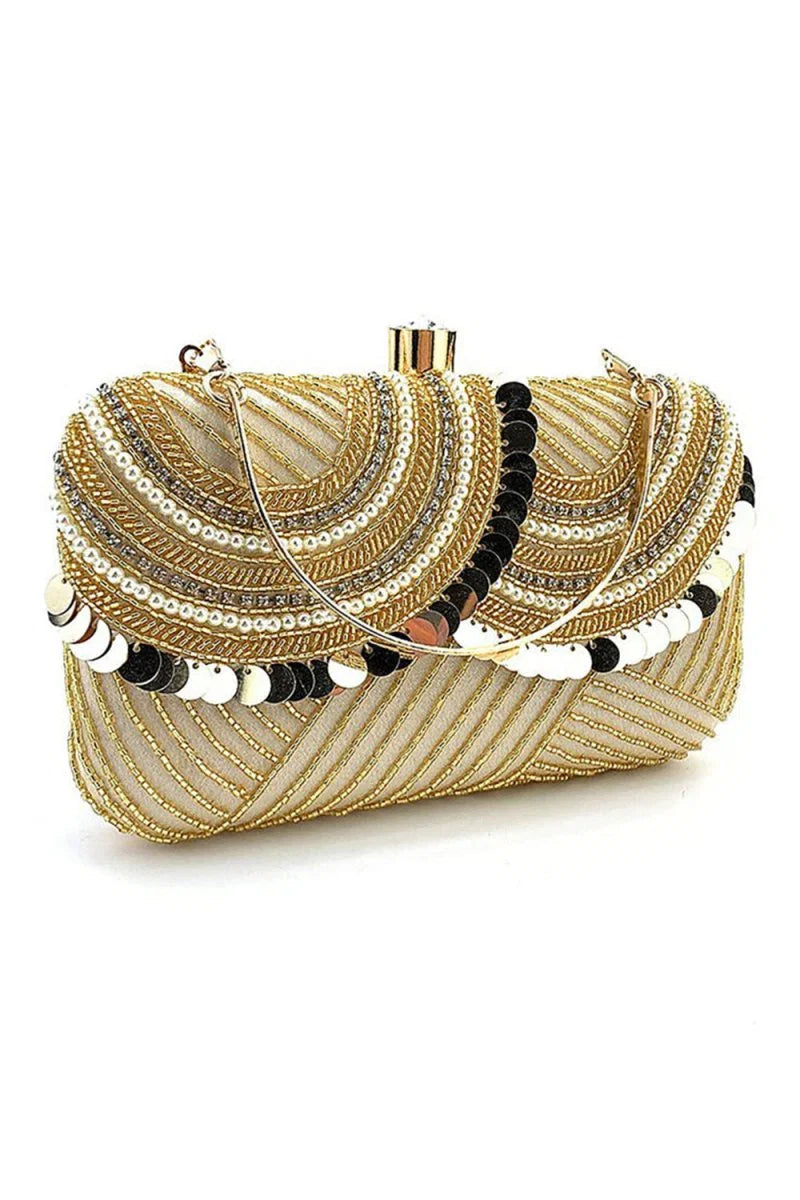 Sequins Square Party Handbag