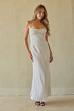 Candie Polka Dot Maxi Dress