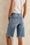Reese Frayed Bermuda Shorts FINAL SALE