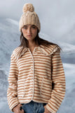 Manny Striped Sherpa Jacket FINAL SALE