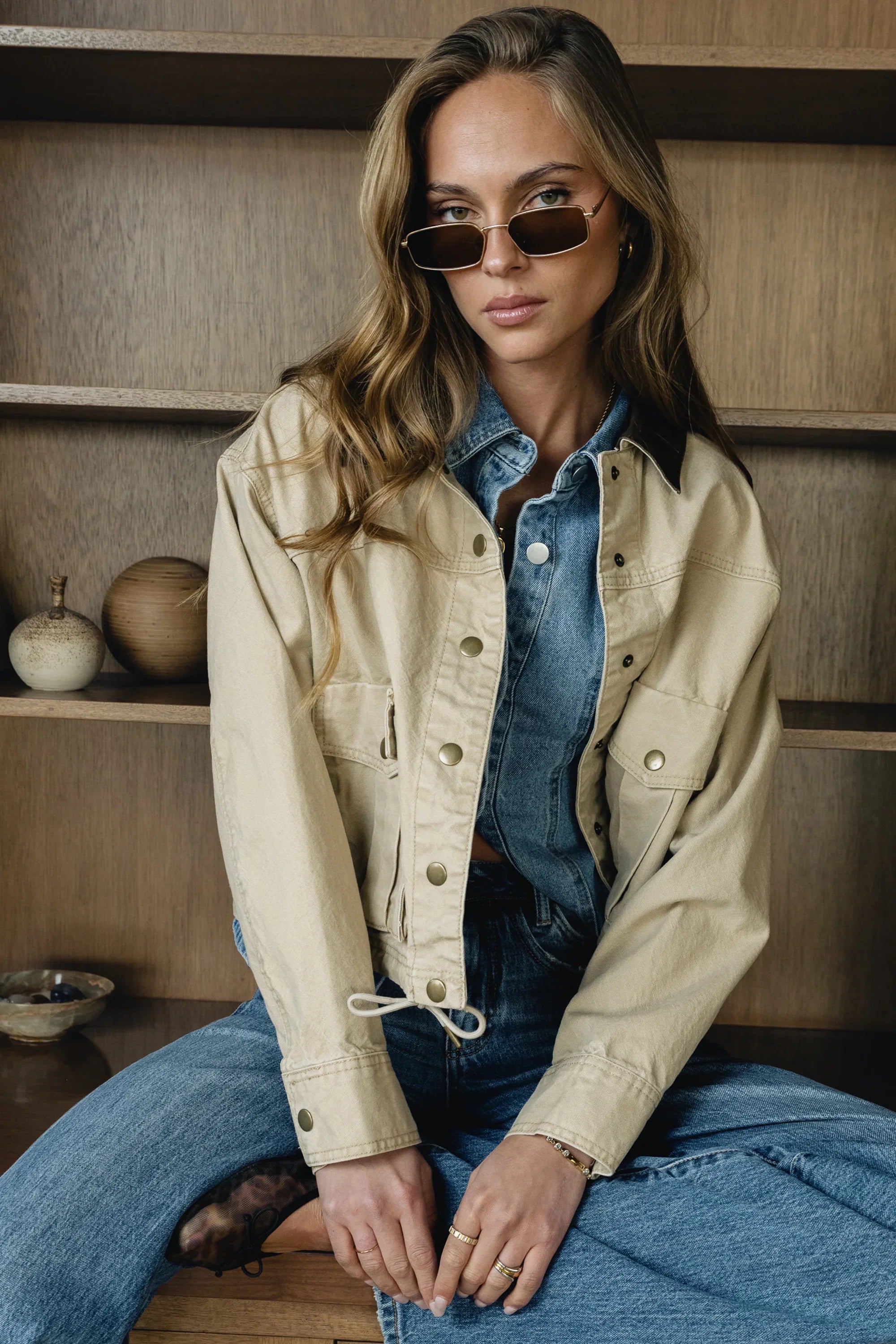 Ruby Contrast Jacket