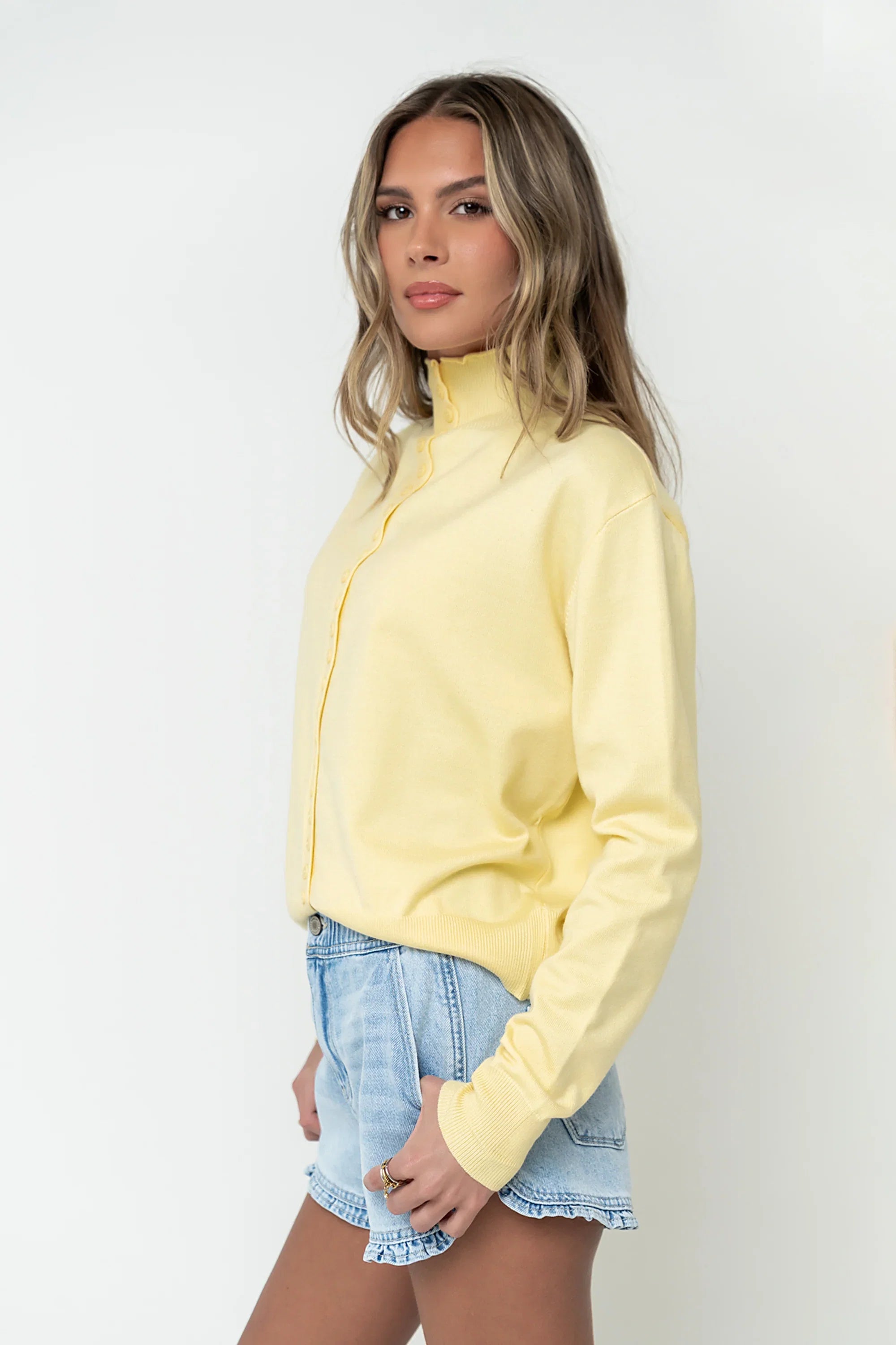 Reese Mock Neck Sweater