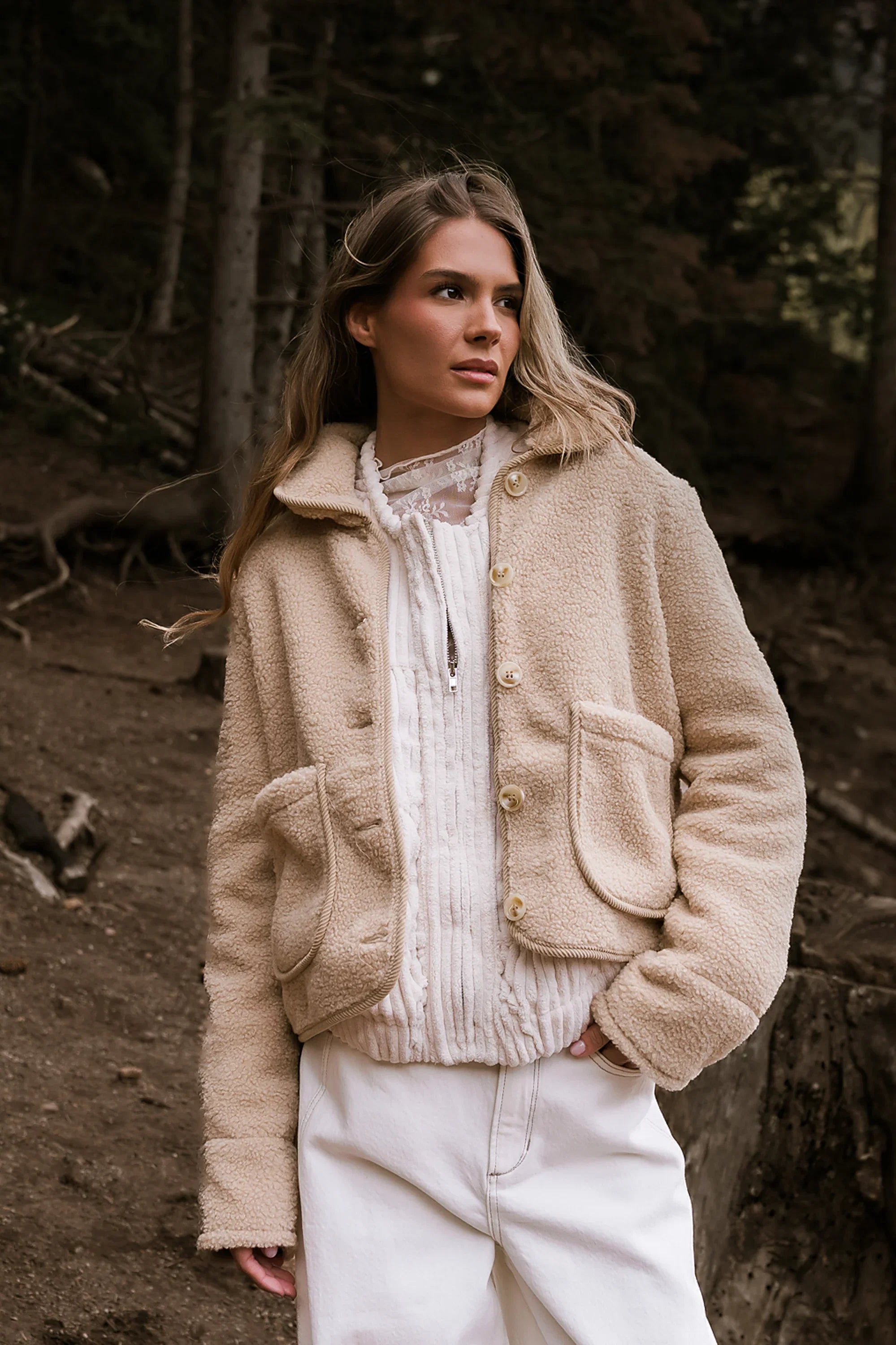 Quincey Sherpa Jacket