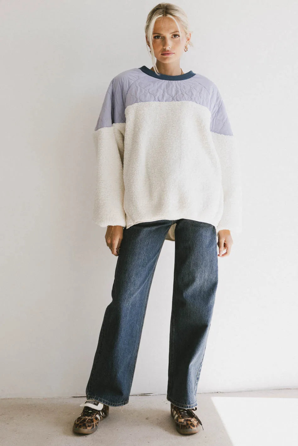 Kylan Contrast Pullover FINAL SALE