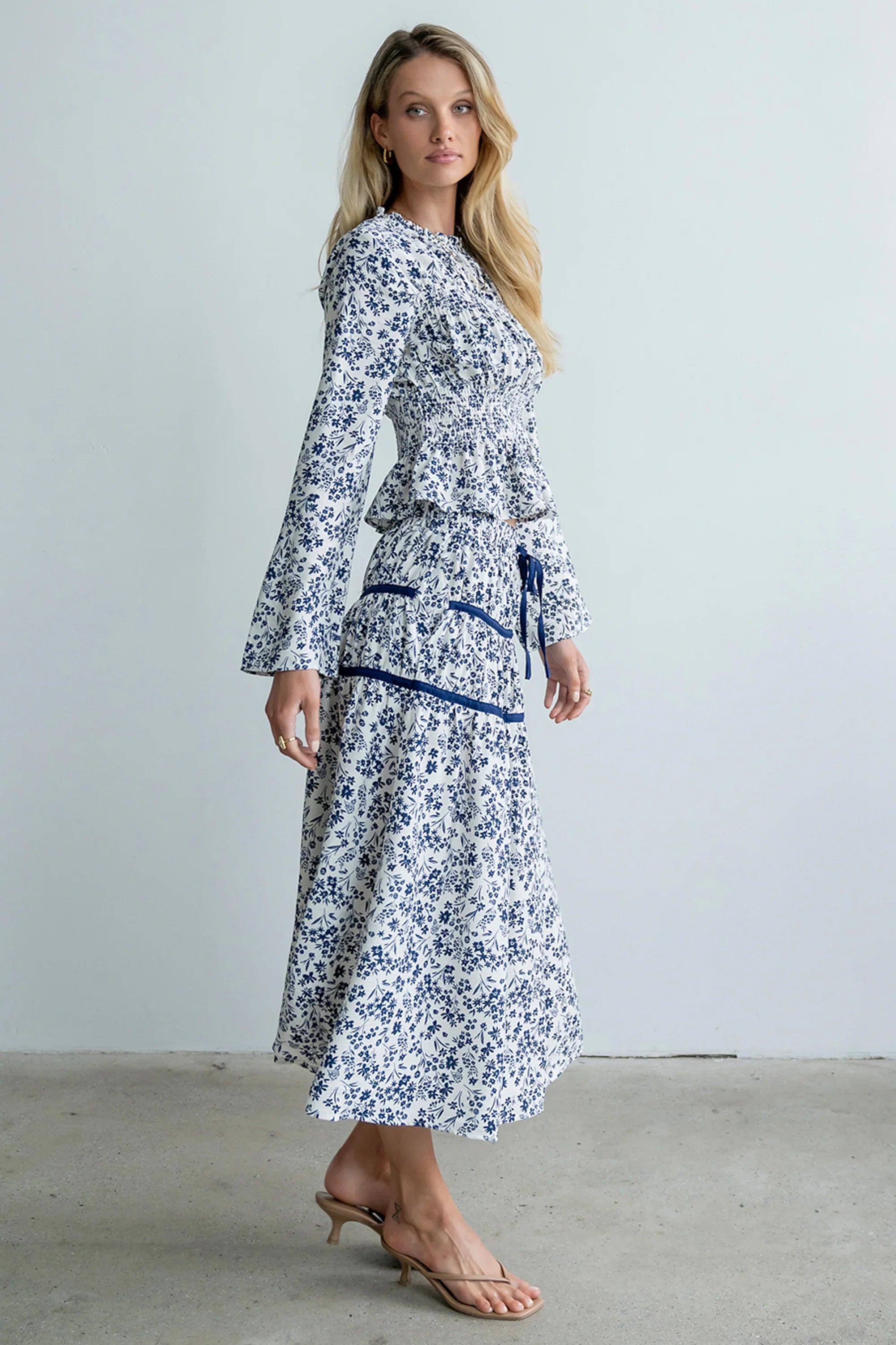 Blakely Floral Maxi Skirt