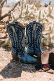 Steve Madden Albany Boots in Denim
