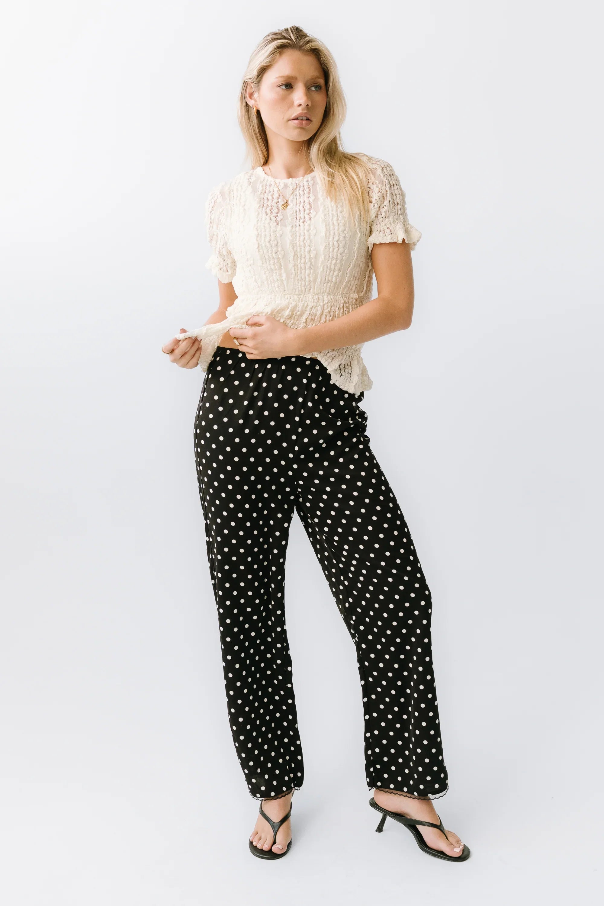 Kayla Polka Dot Pants