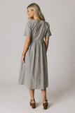 Narla Striped Maxi Dress in Navy FINAL SALE