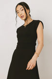 Kyra Midi Dress in Black FINAL SALE