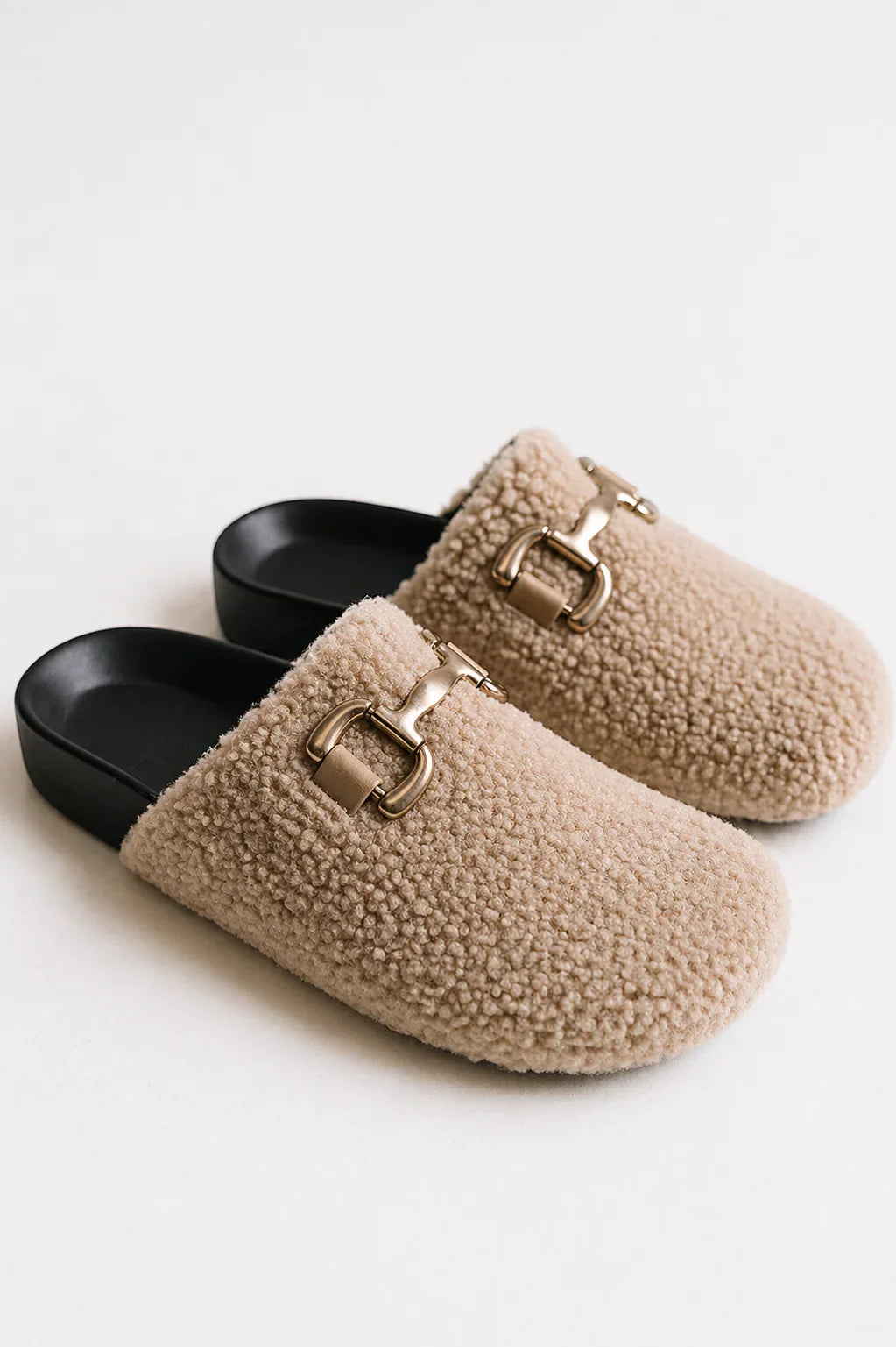Azalea Clogs in Beige FINAL SALE
