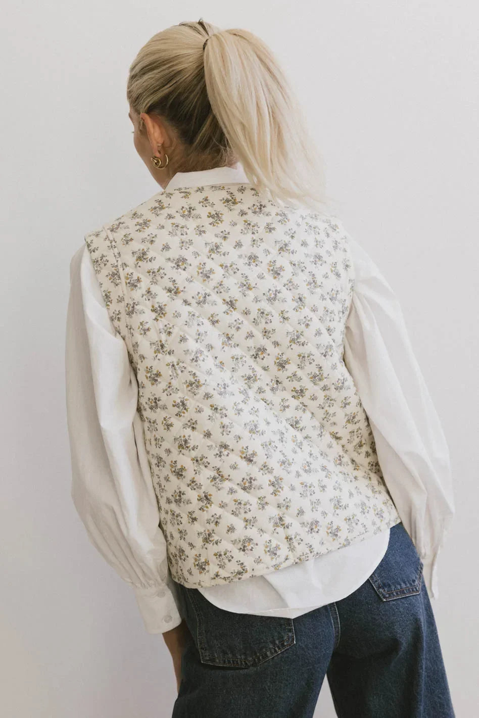 Opal Quilted Vest FINAL SALE