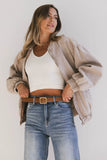 Oshen Leather Belt in Tan