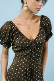 Julianna Polka Dot Maxi Dress