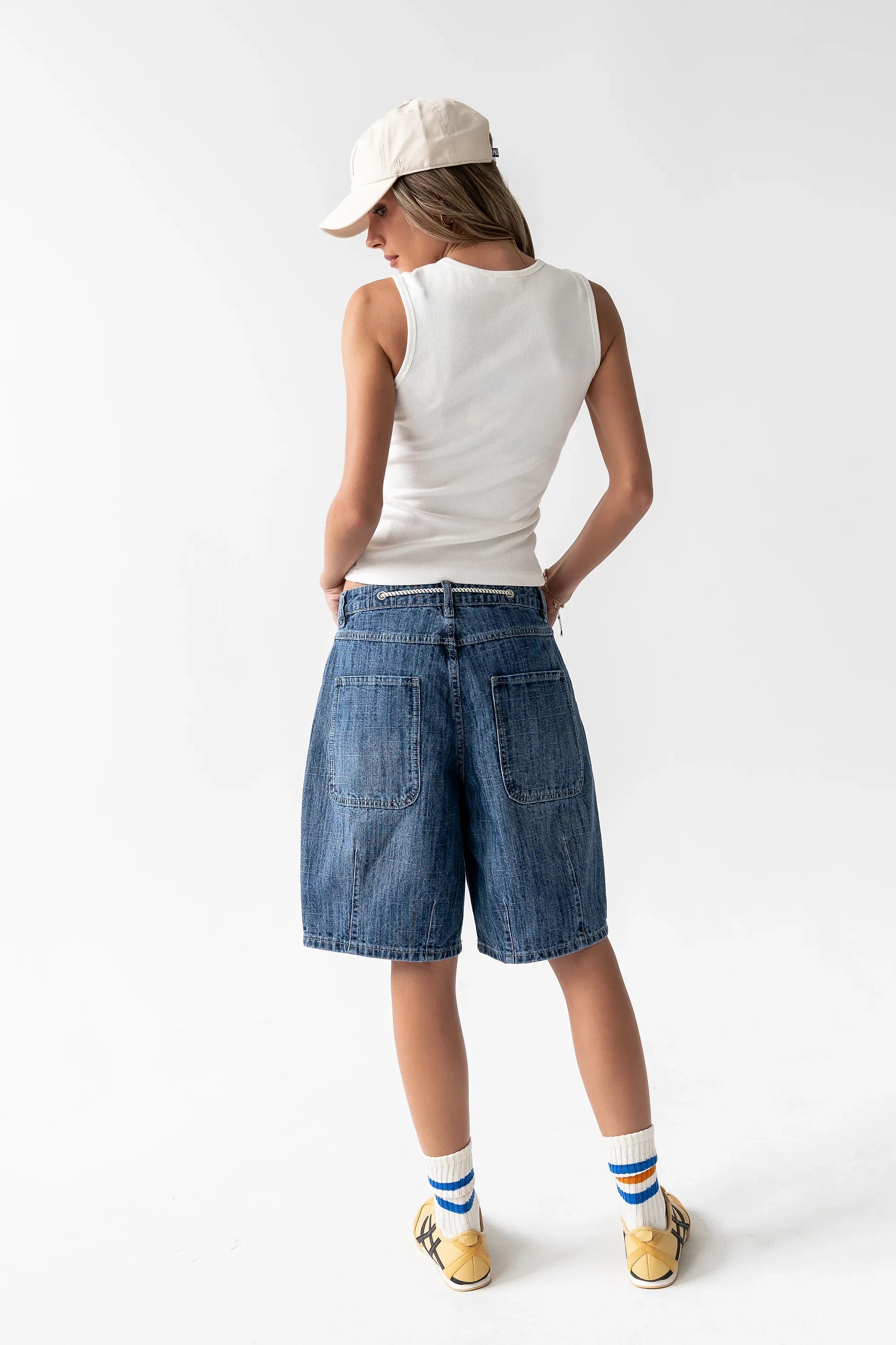 Ashley Barrel Bermuda Shorts