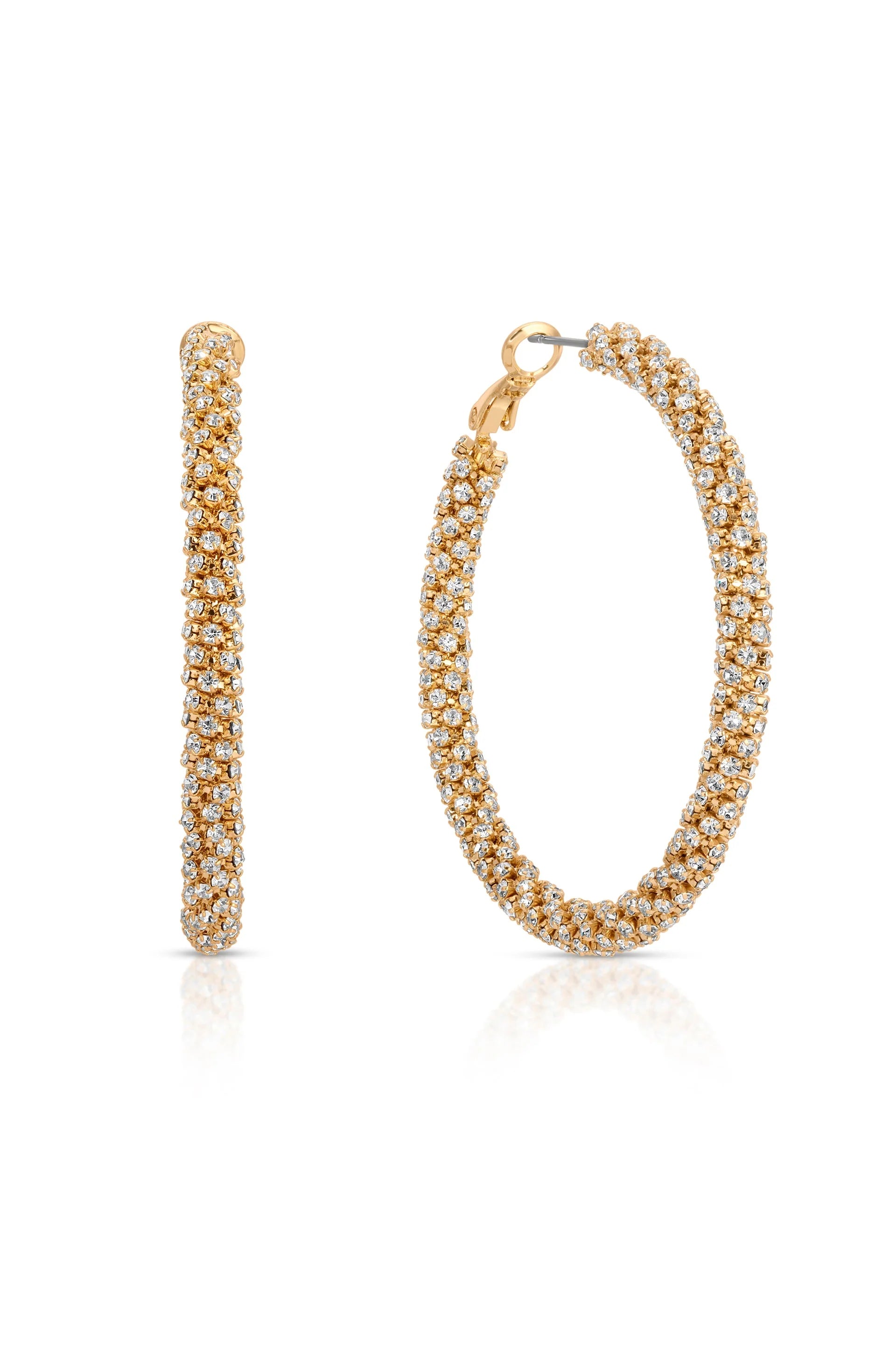Rope Chain Hoop Earrings