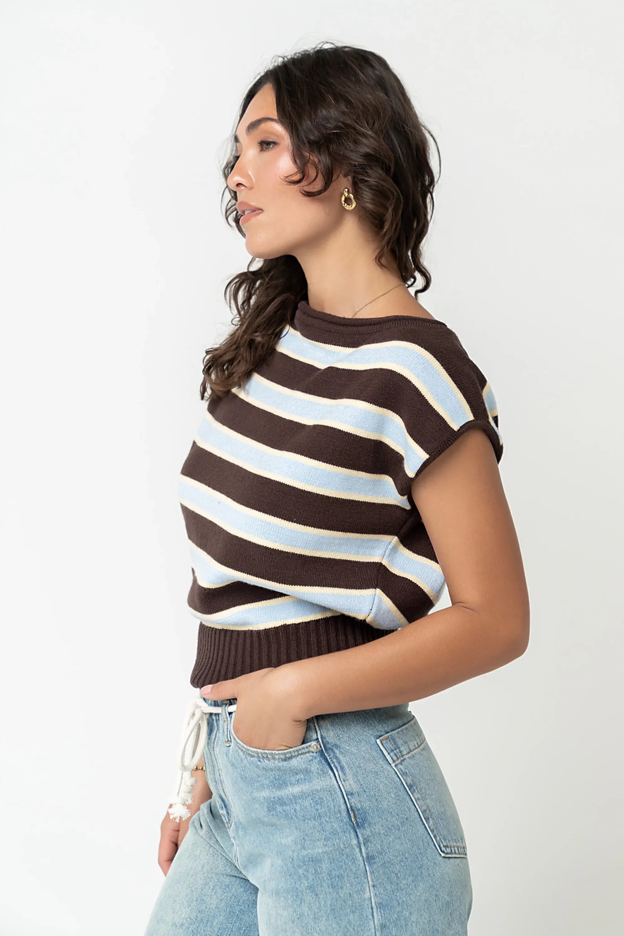 Niya Striped Sweater
