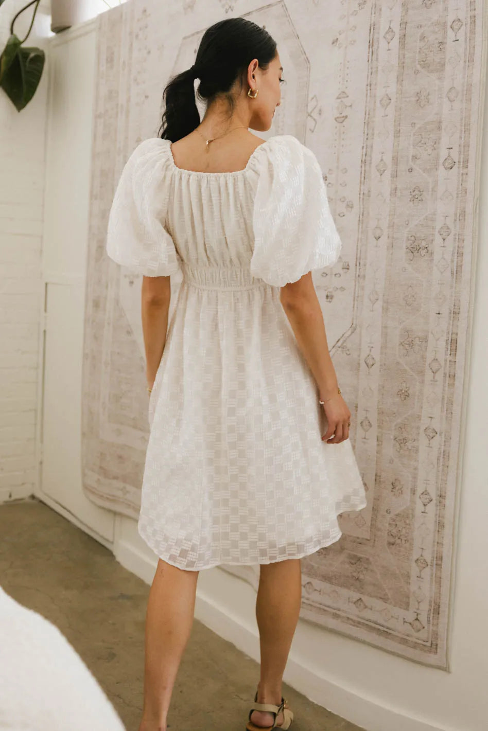 Easton Textured Midi Dress FINAL SALE