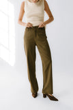 Lander Wide Leg Pants in Olive