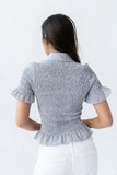 Brianna Smocked Top