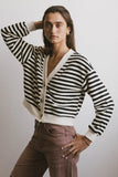 Osaia Striped Cardigan FINAL SALE