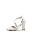 Peep Toe Cross Strap High Heels Party Shoes