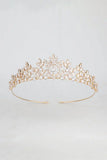 Gold Zirconia Queen Crown