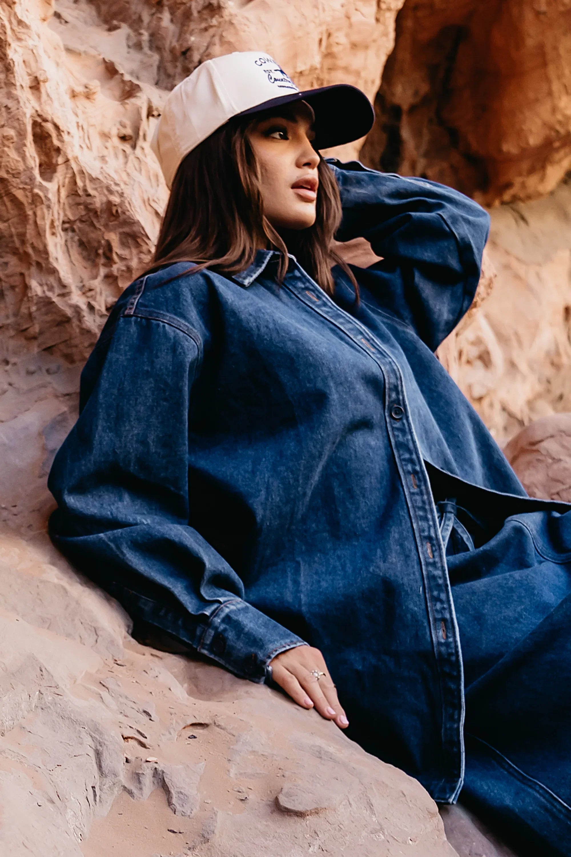 Maddy Oversized Button Up FINAL SALE