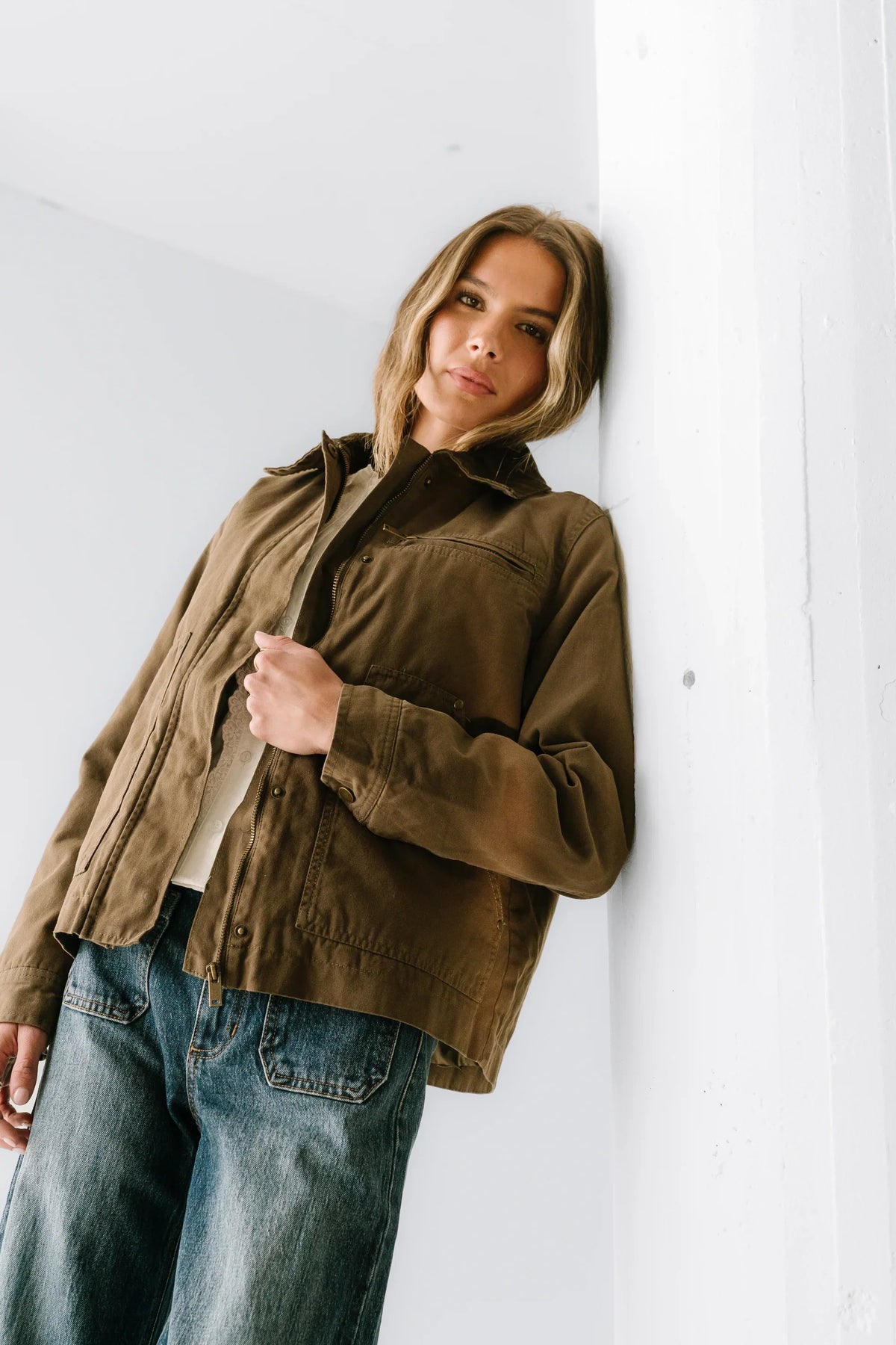 Ember Barn Jacket in Olive