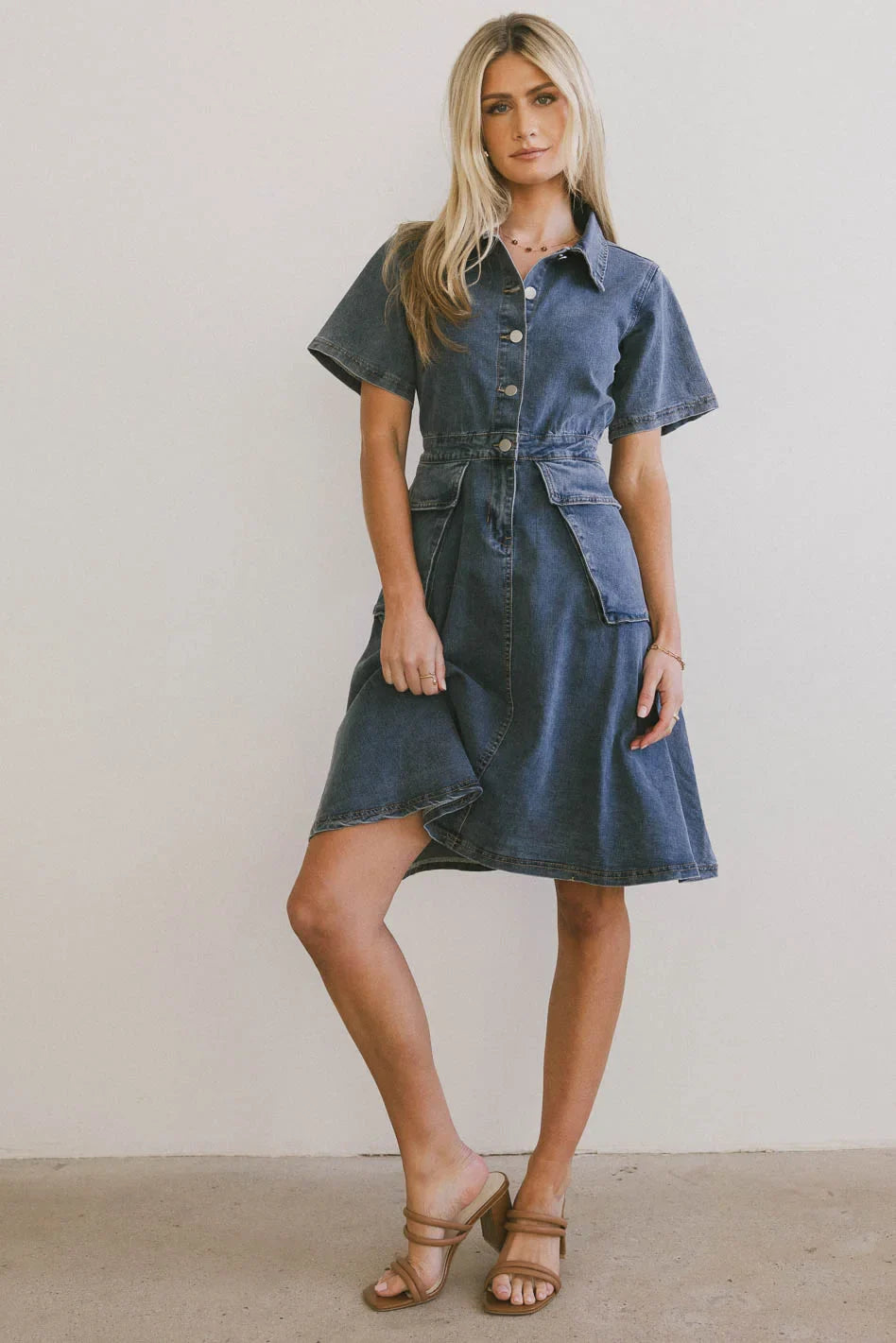 Jessie Denim Dress FINAL SALE