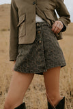 Luka Leopard Mini Skort FINAL SALE