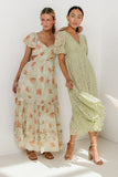 Rowan Lace Dress in Sage FINAL SALE