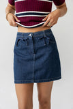 Saylor Denim Mini Skirt