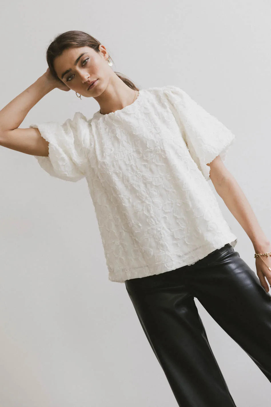 Saint Blouse in Cream FINAL SALE