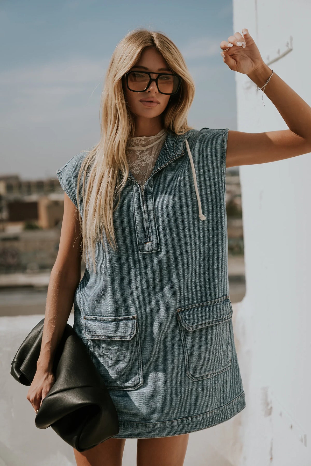 Posie Denim Mini Dress