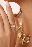 Emerald Cut Treasure Ring